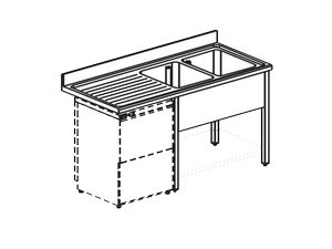 Ванна моечная APACH CHEF LINE L2S207-65LWSHD Ванна моечная APACH CHEF LINE L2S207-65LWSHD