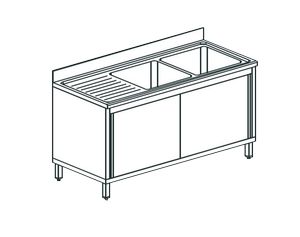 Ванна моечная APACH CHEF LINE L2S207-65LWSD Ванна моечная APACH CHEF LINE L2S207-65LWSD