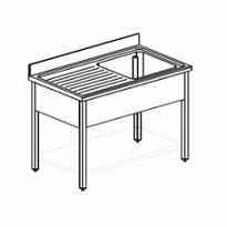 Ванна моечная APACH CHEF LINE LS167-65LW