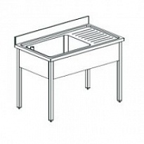 Ванна котломоечная APACH CHEF LINE LP187-115RW