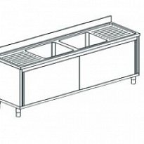 Ванна моечная APACH CHEF LINE L2S247-652WSD