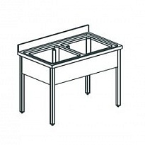 Ванна котломоечная APACH CHEF LINE L2P167-75