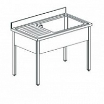 Ванна котломоечная APACH CHEF LINE LP167-85LW